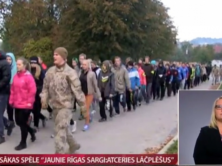 Ar sacensībām Tukumā sākas spēle "Jaunie Rīgas sargi:atceries Lāčplēšus"