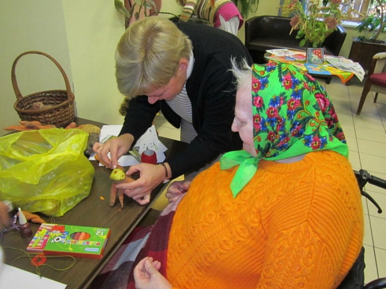 Rudens izstāde Šķilbēnu sociālās aprūpes mājā

