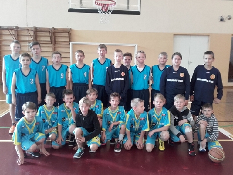 Madonas BJSS U-12, U-13 basketbolistu sezonas sākums

