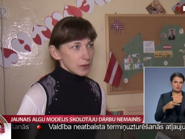 Jaunais algu modelis skolotāju darbu nemainīs

