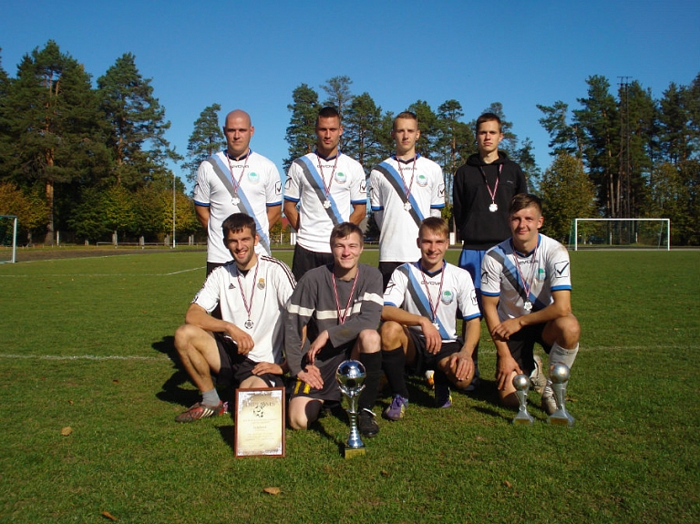 Latvijas Ziemeļaustrumu reģiona futbola finālsacensībās FK "Lubāna"- sudrabs

