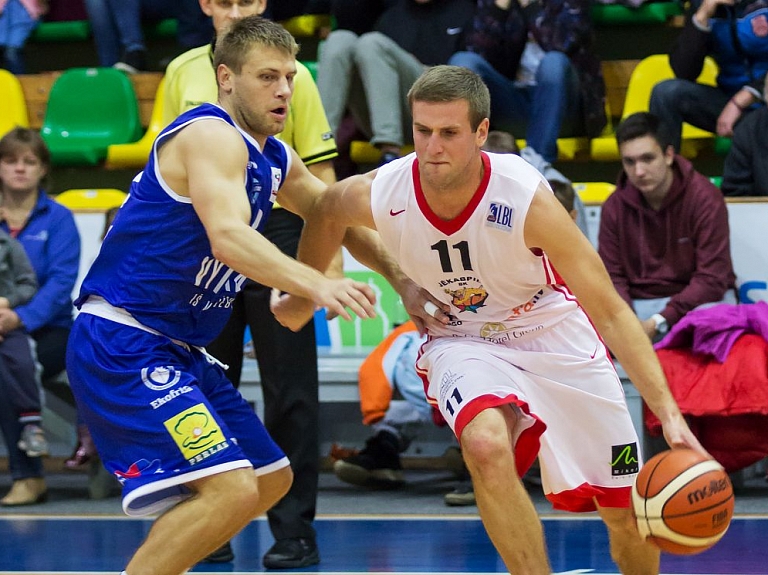 BK"Jēkabpils" BBL sezonu sāk ar zaudējumu "Vytautas" vienībai

