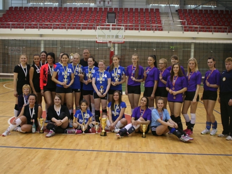 Sieviešu volejbola komanda "Madona/Heta" uzsāk Latvijas čempionātu

