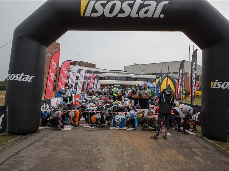 Ādažos noritējušas lielākās veloorientešanās sacensības Latvijā "xVelo" 

