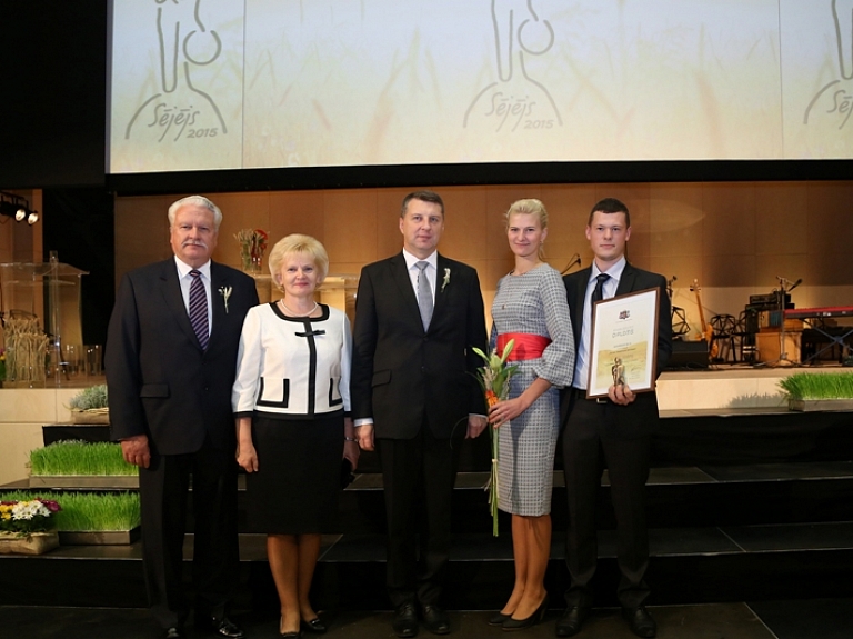 Konkursa "Sējējs - 2015" laureātu vidū - Daugavpils novada zemnieku saimniecība  