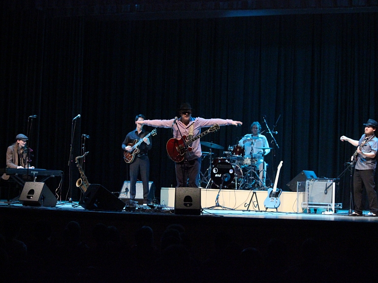 Valmierā izskan "Latvian Blues Band" 15 gadu jubilejas koncerts

