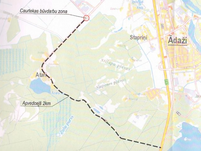 Paredzēti satiksmes ierobežojumi uz Ataru ceļa remontdarbu laikā

