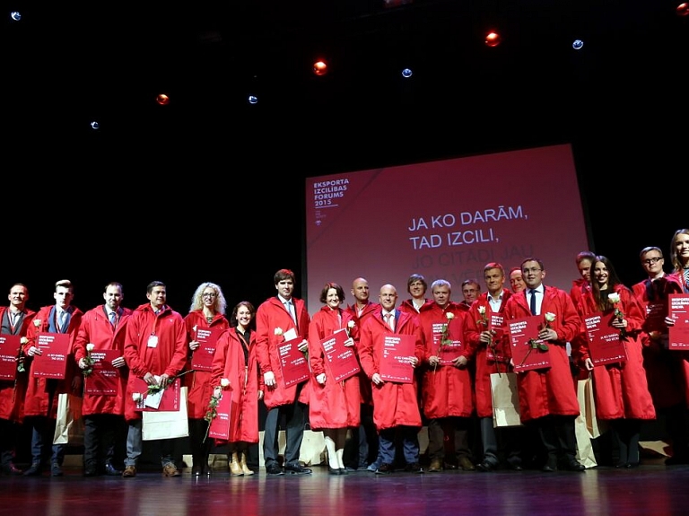 Eksporta izcilības balvas "The Red Jackets" ir pasniegtas