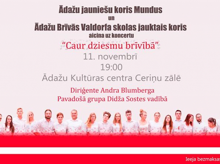 Ādažu Kultūras centrā notiks Lāčplēša dienas koncerts