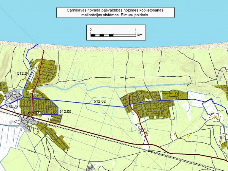 Eimuru polderim piešķirts koplietošanas meliorācijas sistēmas statuss

