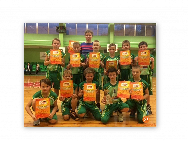 Siguldā sezonu sāk paši jaunākie basketbolisti