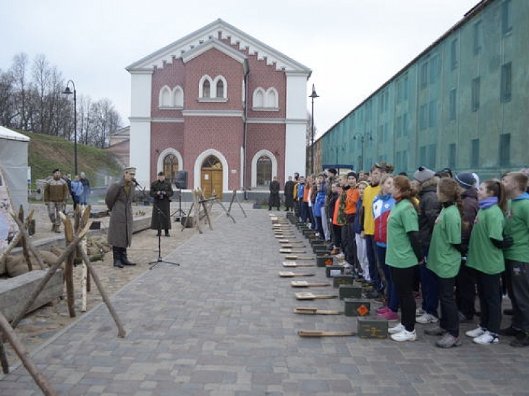 Daugavpilī jaunieši piedalīsies patriotiskā spēlē un misijas skrējienā "Atceries Lāčplēšus!"

