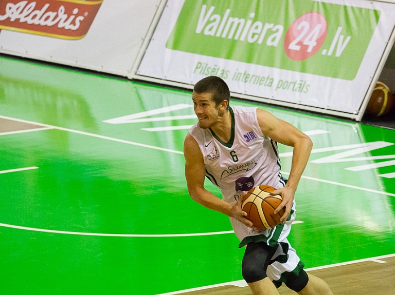 "Aldaris LBL" Oktobra MVP – "Valmiera/ORDO" spēlētājs Ervīns Jonāts

