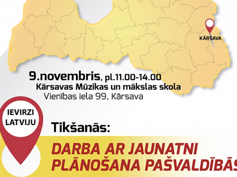 Kārsavā notiks seminārs par darbu ar jaunatni

