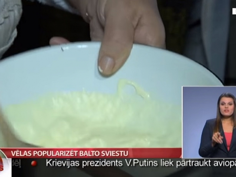 Vēlas popularizēt Rucavas balto sviestu


