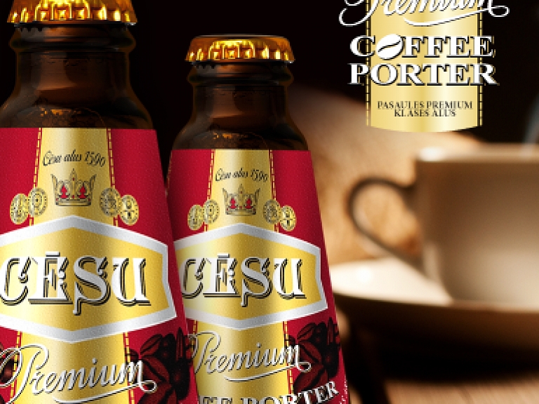 "Cēsu alus" ar kafijas portera alus šķirni paplašina zīmola "Cēsu Premium" līniju