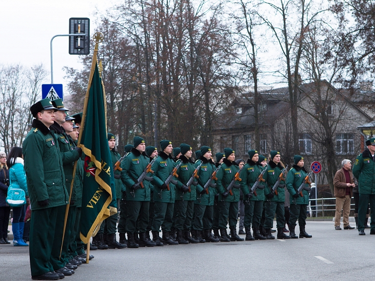 Rēzeknē aizvadīta Robežsargu diena
