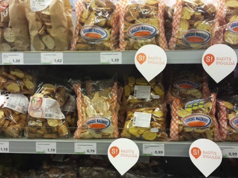 Veikalos "Elvi" būs vieglāk pamanīt Siguldas novadā radītos produktus

