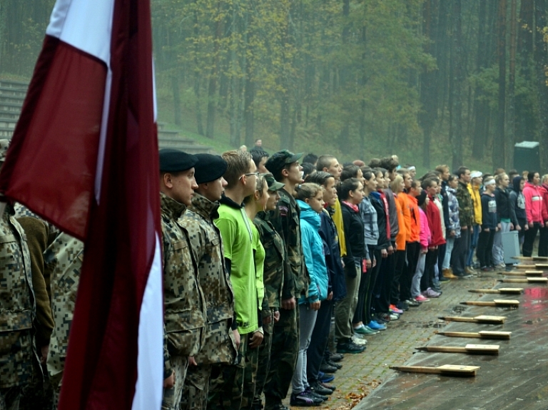 Jaunieši piedalīsies patriotiskā spēlē un misijas skrējienā "Atceries Lāčplēšus!"

