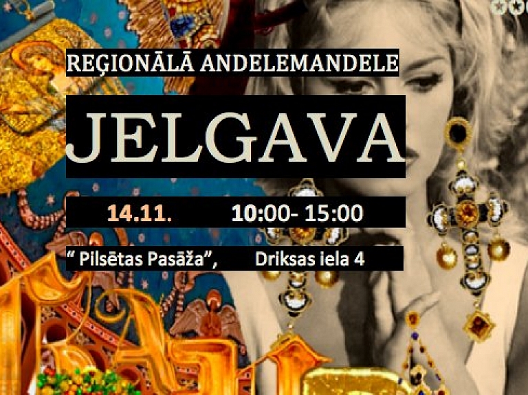Jelgavā norisināsies iepirkšanās pasākums "Andele Mandele" 