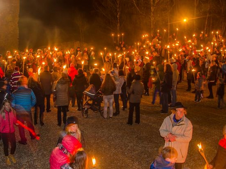 Kokneses novadā aizvadīta Lāčplēša diena