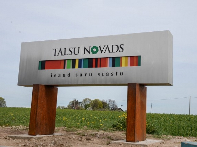 Patentēts Talsu novada svītrkods un Talsu saulīte

