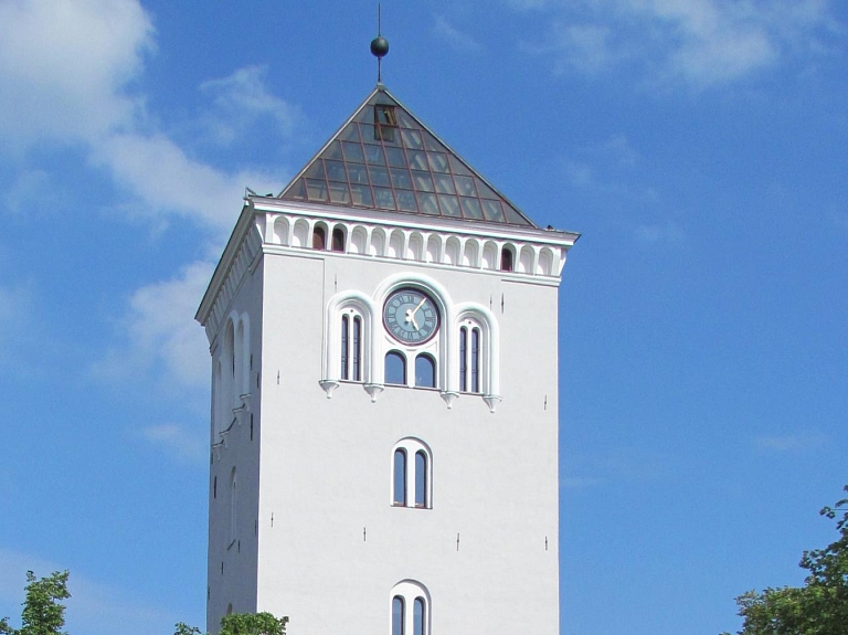 Jelgavas Sv.Trīsvienības baznīcas tornī notiks torņa rekonstrukcijas piektās gadskārtas pasākumi