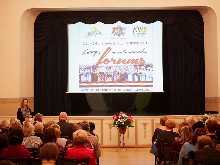 Latgale visplašāk pārstāvēta trešajā Latvijas mazākumtautību forumā

