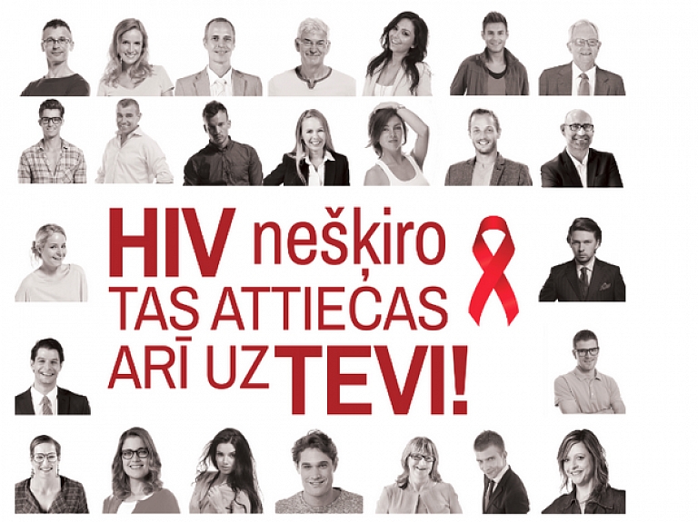 Bārs "Tinte" piedalās akcijā "HIV nešķiro – domā par drošību!"

