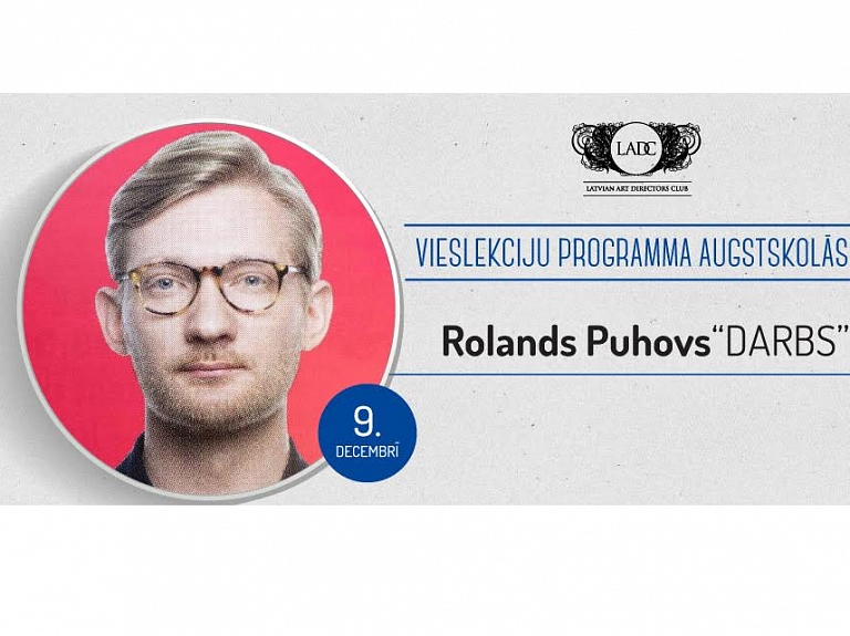 Vidzemes Augstskolā LADC vieslekciju cikla ietvaros uzstāsies Rolands Puhovs 

