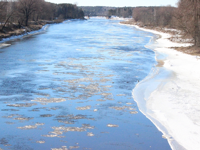 Ūdens līmenis Daugavā pie Krāslavas turpina nedaudz paaugstināties