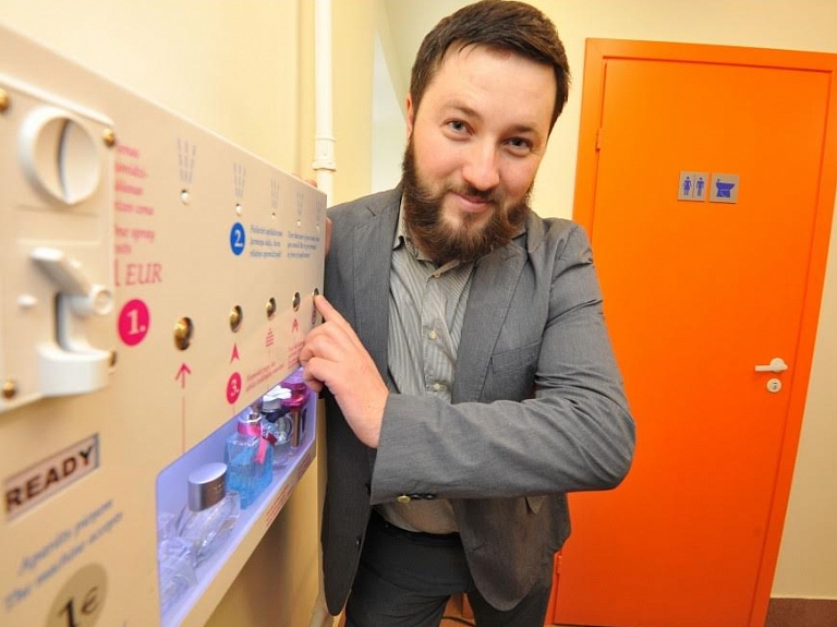 "Perfume Vending" - Latvijas inovācija pasaules tirgū