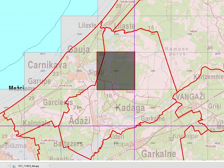 Latvijas Ģeotelpiskās informācijas aģentūra veic lauku apsekošanas darbus Ādažu novada teritorijā