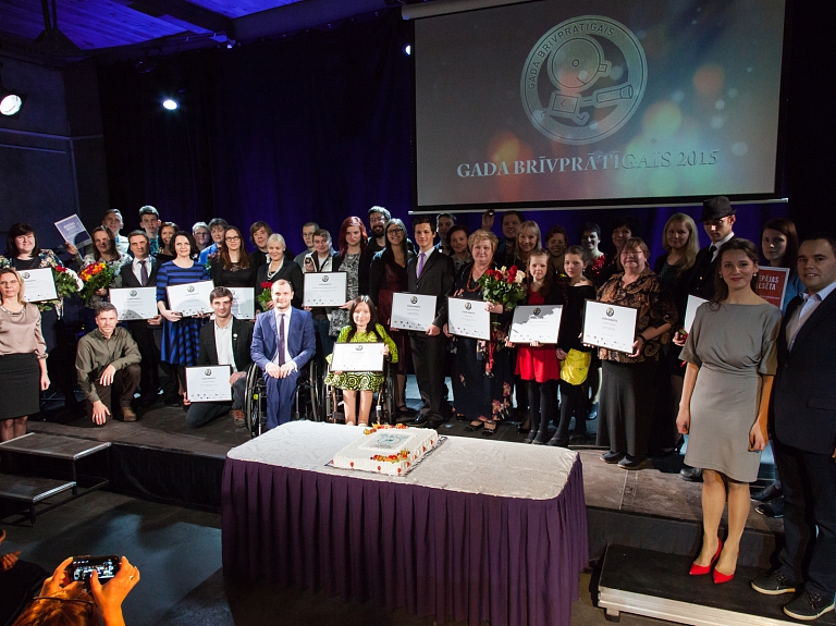 Dagdēniete Aija Utkina - titula "Gada brīvprātīgais 2015" ieguvēja

