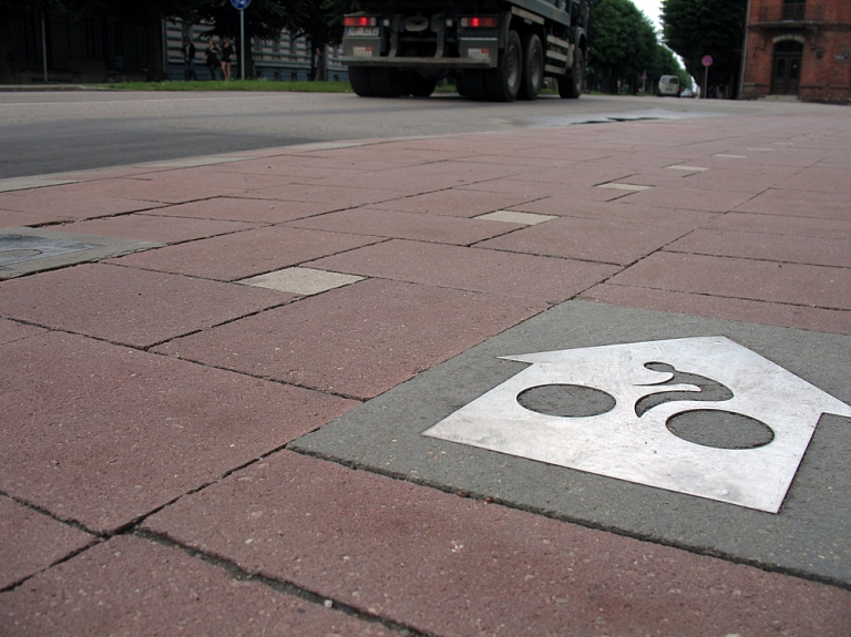 Pabeigts jauns gājēju un veloceliņa posms Ķengaraga promenādē

