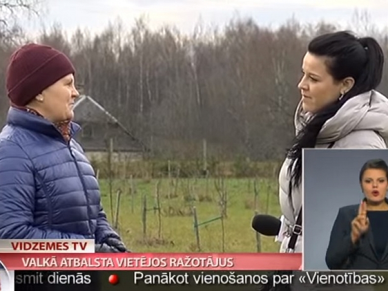 Valkā atbalsta vietējos ražotājus
