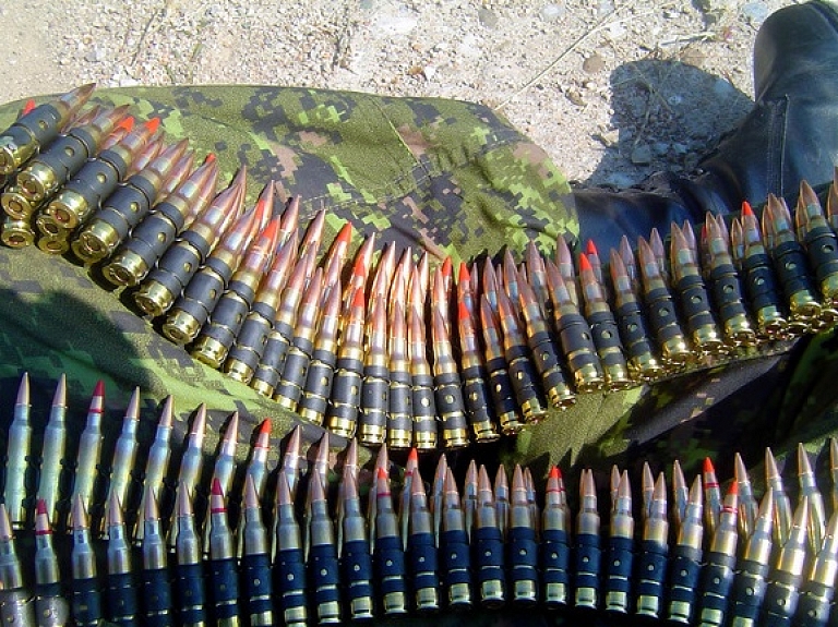 Ādažu bāzē atklāj modernu munīcijas noliktavu kompleksu