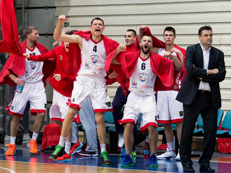 "Jēkabpils" basketbolisti pieveic "Valmiera/ORDO" komandu