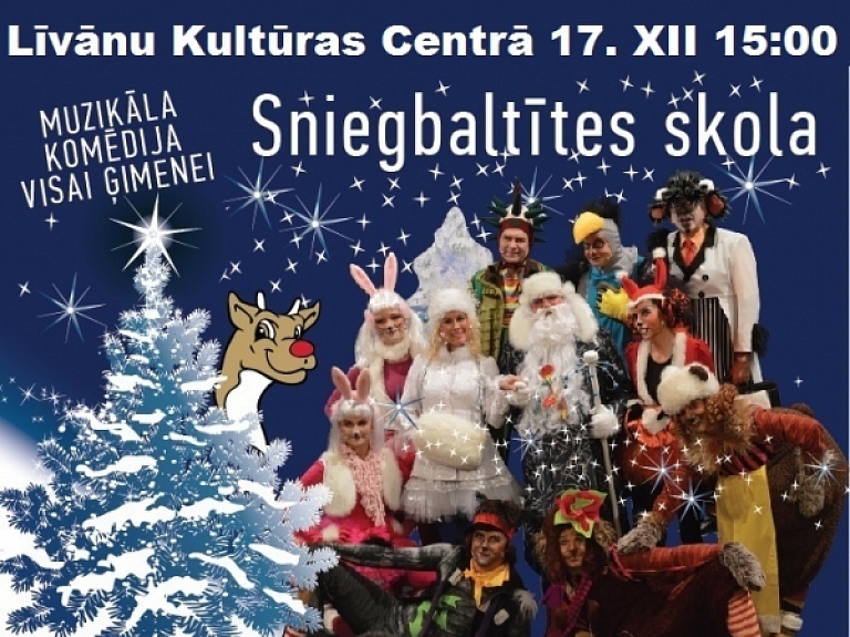 Līvānos notiks "Sniegbaltītes skola"

