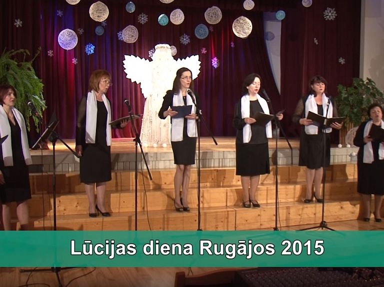 Rugājos aizvadīta Lūcijas diena