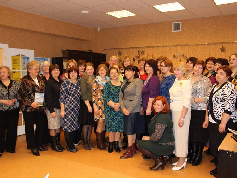 Krāslavā bibliotēku darbinieki pulcējas gada noslēguma seminārā

