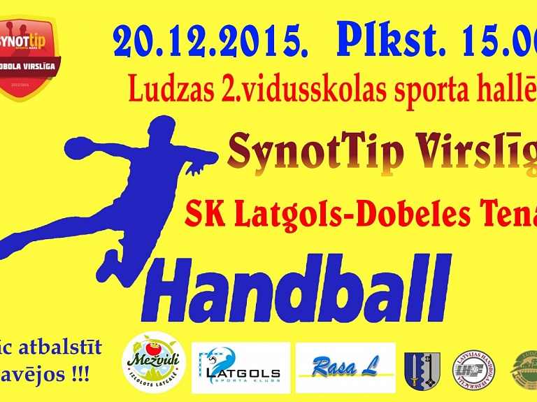 Ludzā notiks handbolistu cīņas


