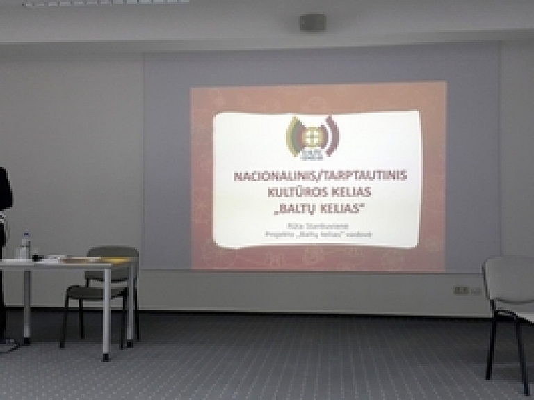 Veidos "Baltu ceļu"

