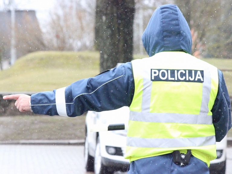 Policija pēdējo dienu rīkos pastiprinātus reidus uz ceļiem

