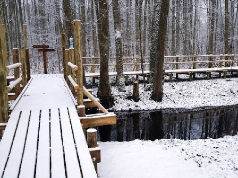 Pabeigta infrastruktūras atjaunošana Ķemeru Nacionālajā parkā