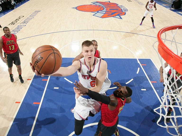 Porziņģis atkritis uz devīto vietu NBA "All-Star" balsojumā

