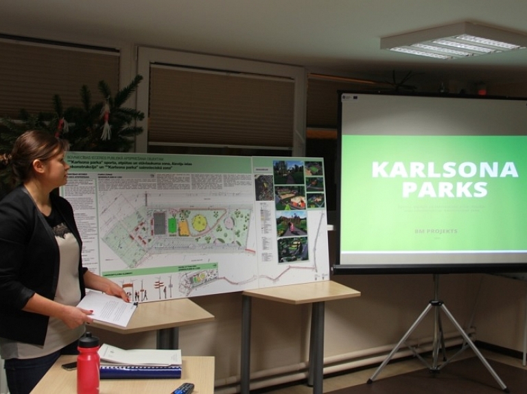 Iepazīstina ar būvniecības iecerēm par "Karlsona parku" Garciemā