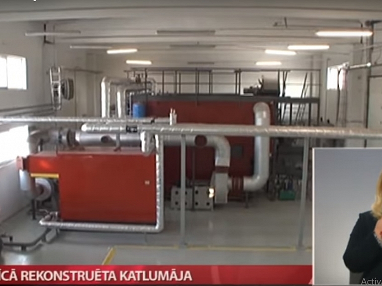 Nīcā rekonstruēta katlumāja