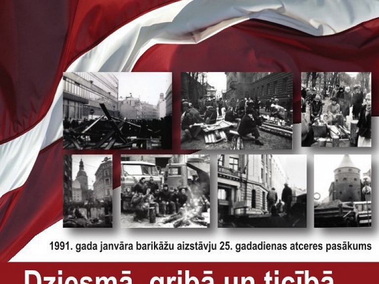 Aicina uz barikāžu aizstāvju atceres pasākumu Kauguros

