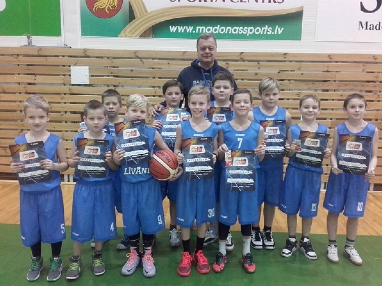 Līvānieši startē Baltijas zēnu basketbola līgā

